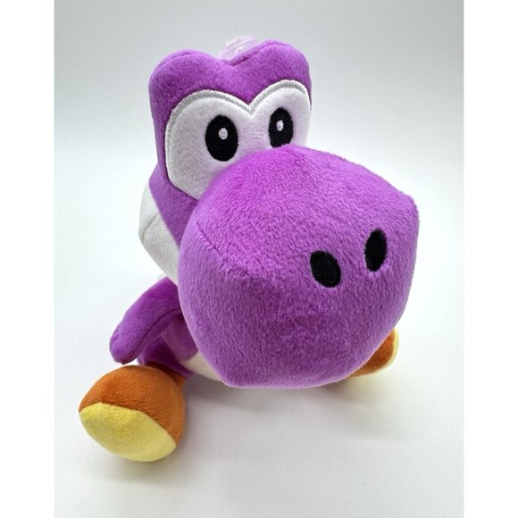 New PURPLE YOSHI PLUSH 8" Plushy Toy Nintendo Koopa 2018 w Tag - Picture 4 of 4